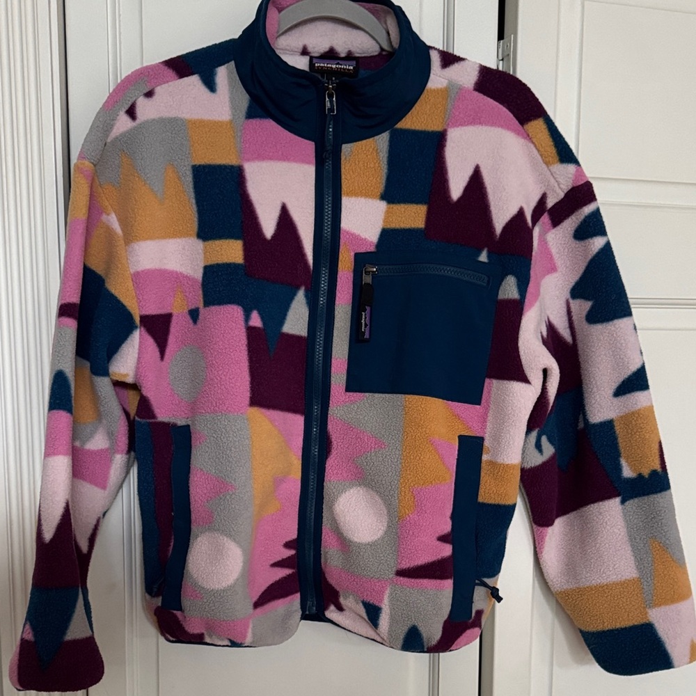 Patagonia zip front fleece excellent size s!